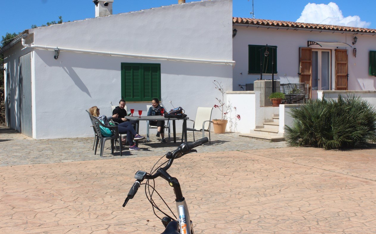 alcudia bike tour Pause