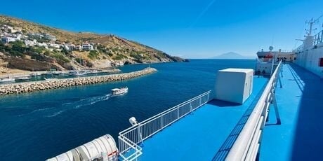 Ankunft auf Menorca von Mallorca mit Ferry