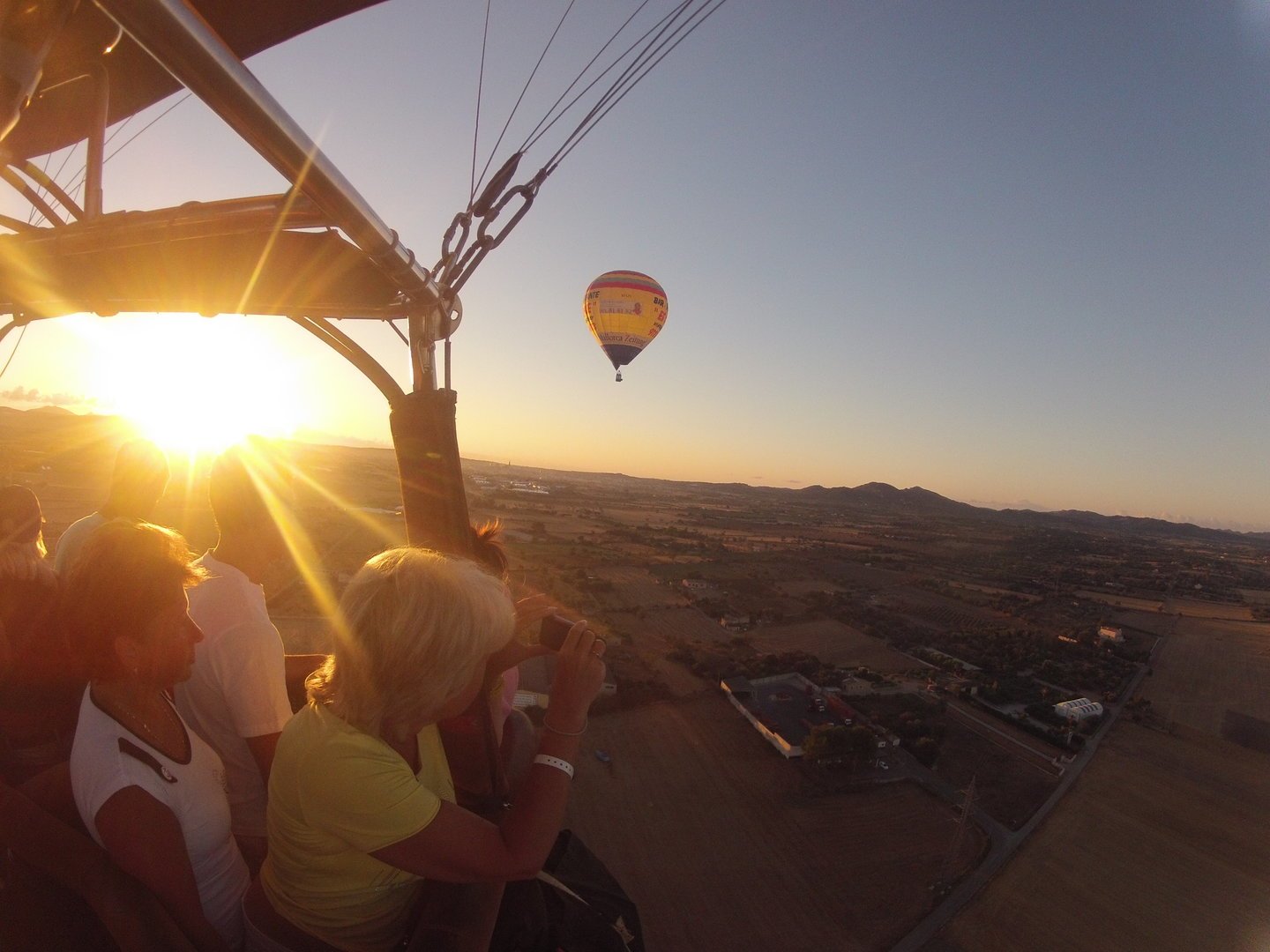 Ballonfahrt mit Frühstuck