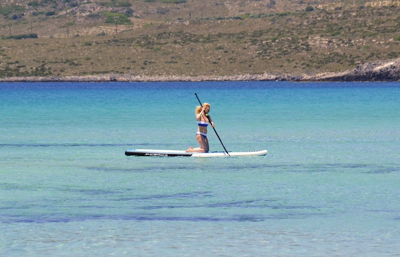 stand up paddle in Alcudia