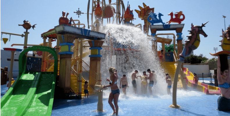 Katlantis Splash Park für die Kinder 