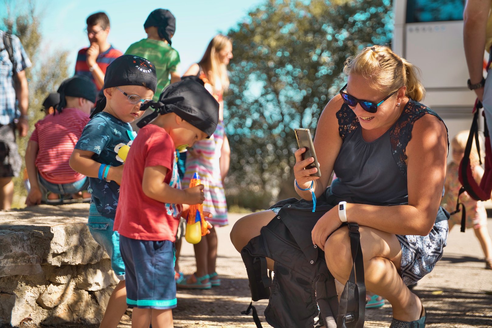 Kinder Piratenausflug