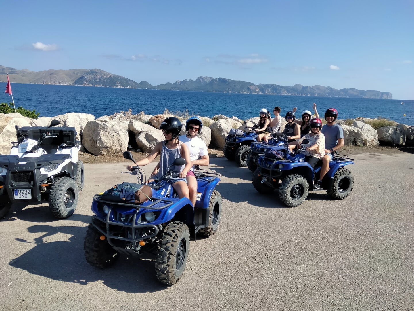 pause mit blick aur der meer