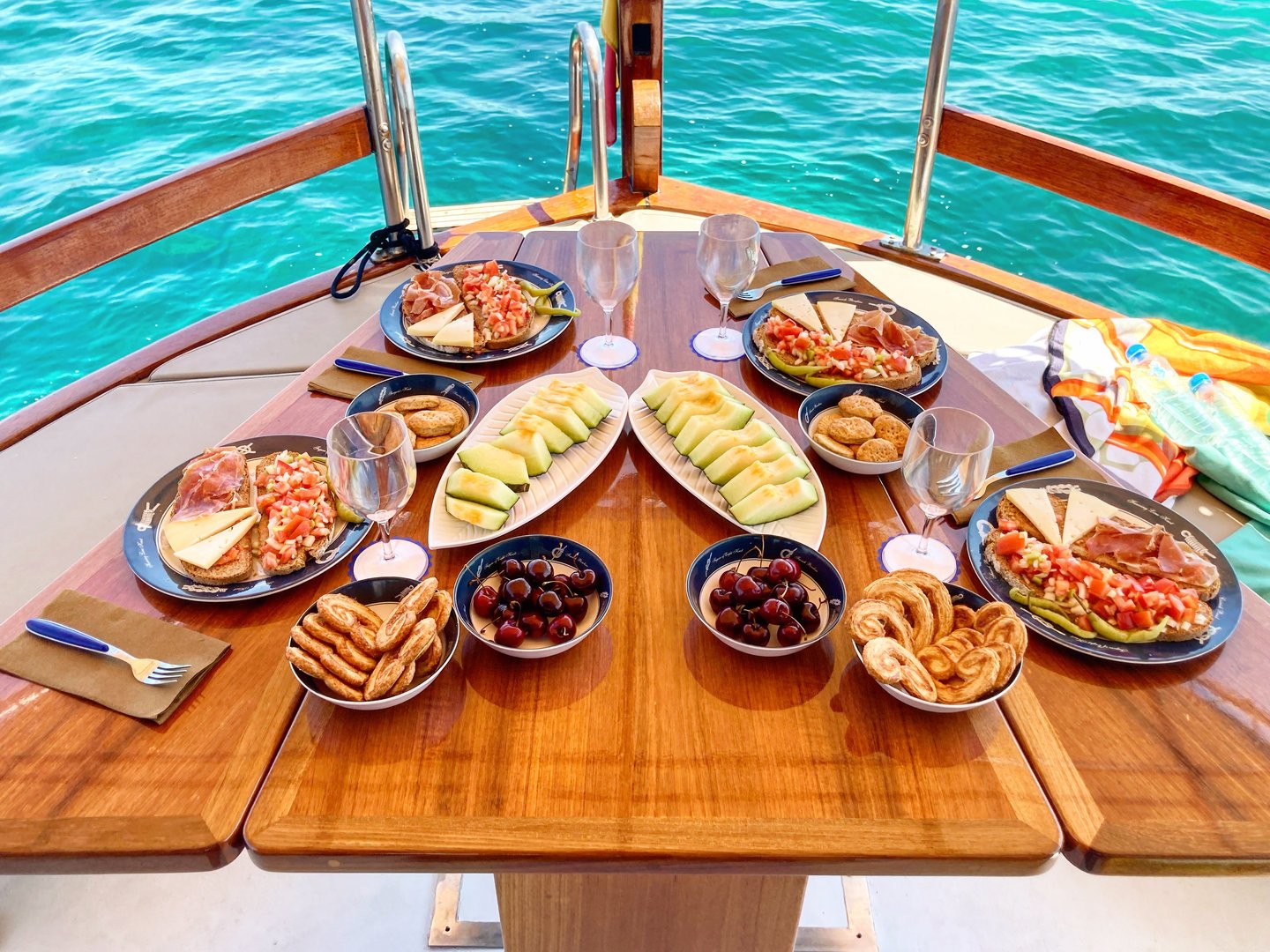 Essen das es an Bord gibt