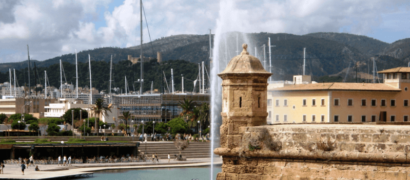 Panoramablick von Palma