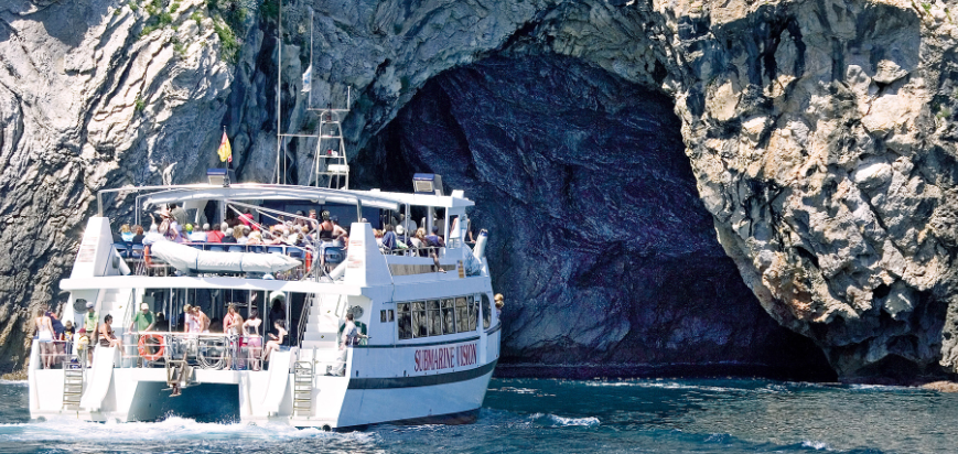alcudia caves boat trip