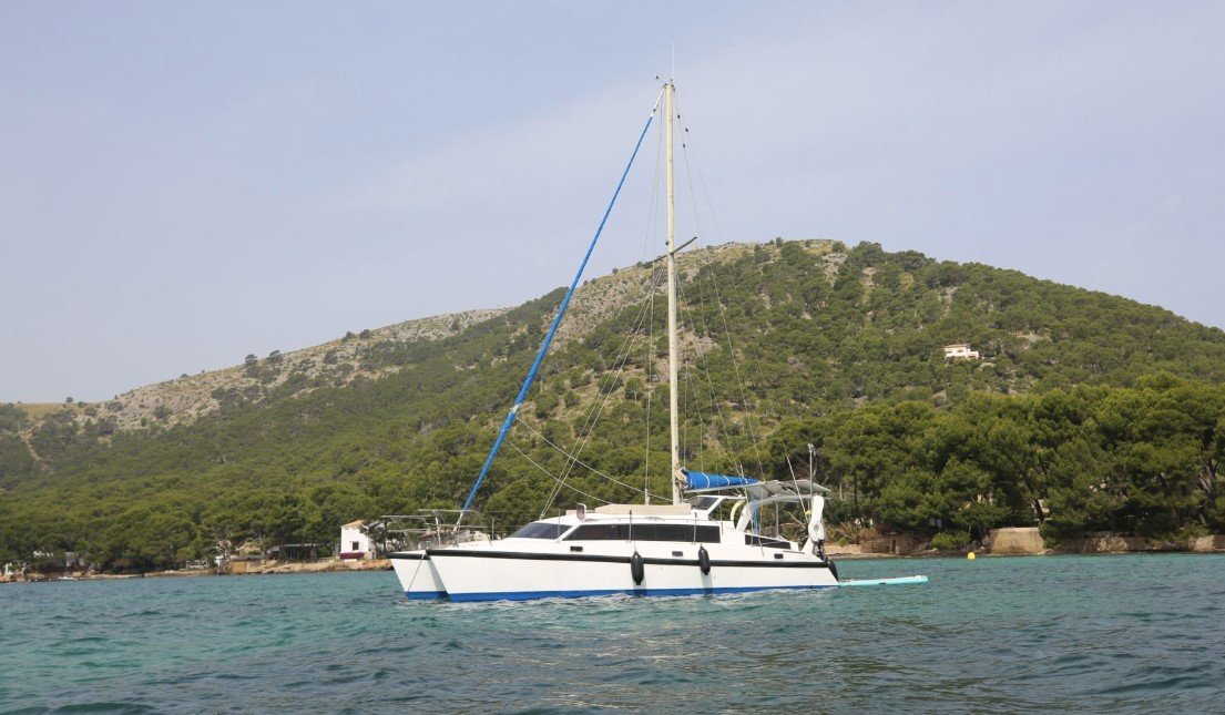 catamaran at Formentor