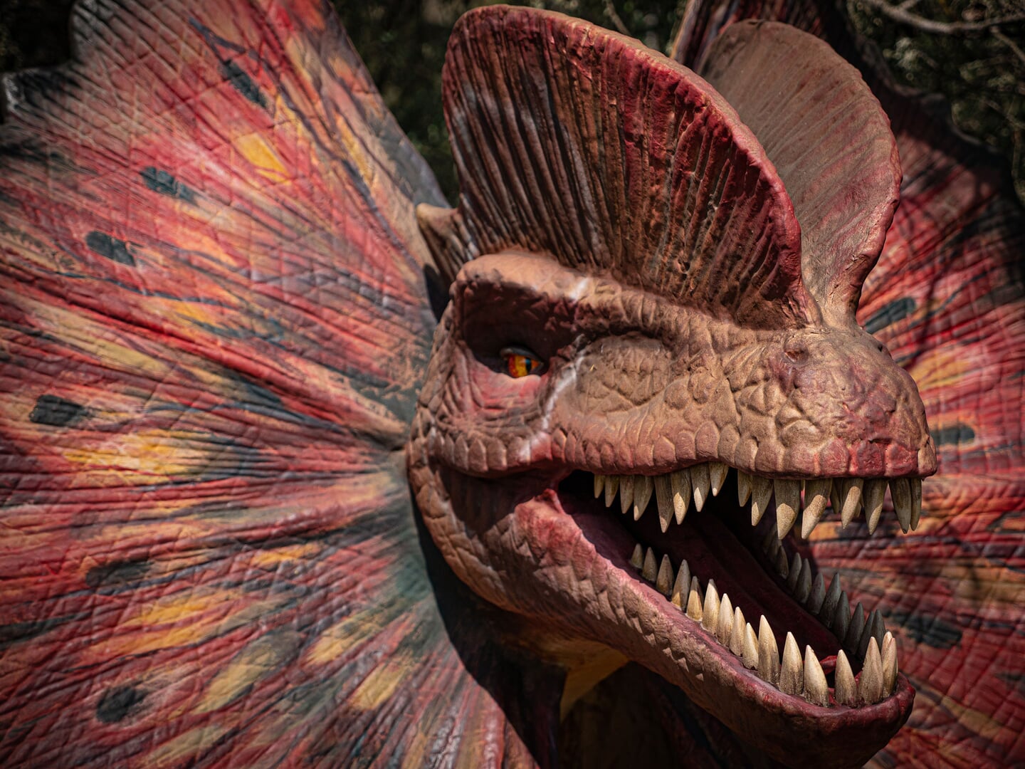 angry dino