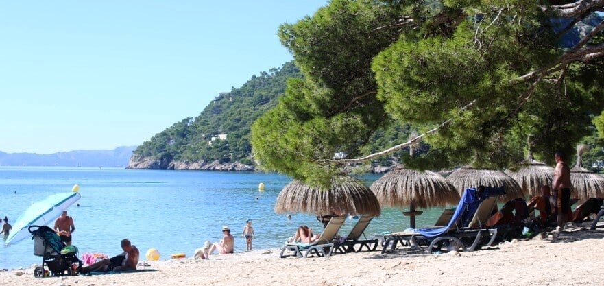 View from Formentor Beach