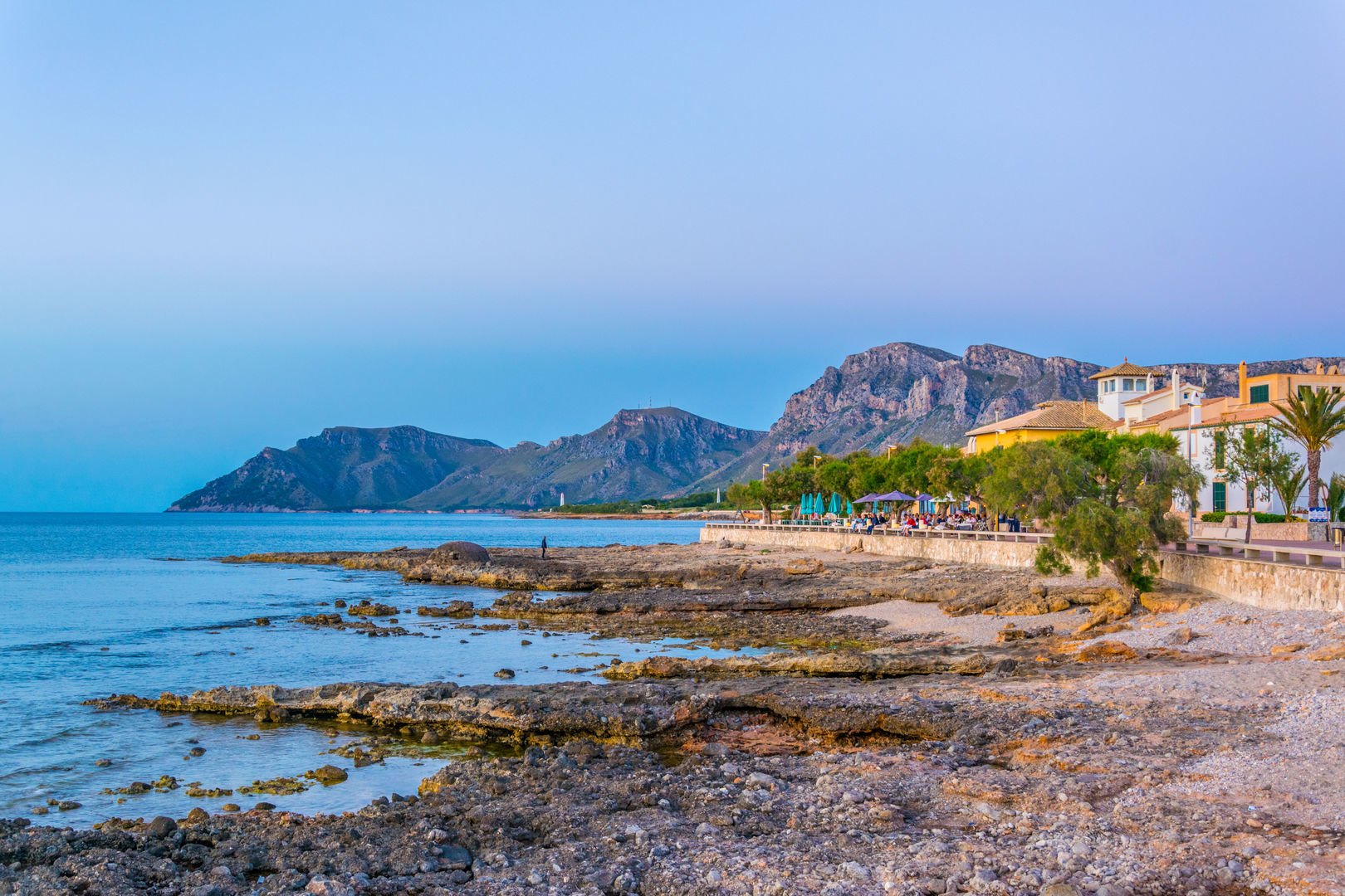 Break on the beach during hidden corners of Mallorca excursion