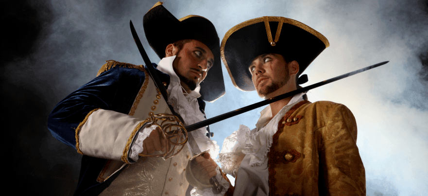 evil captain in pirates show