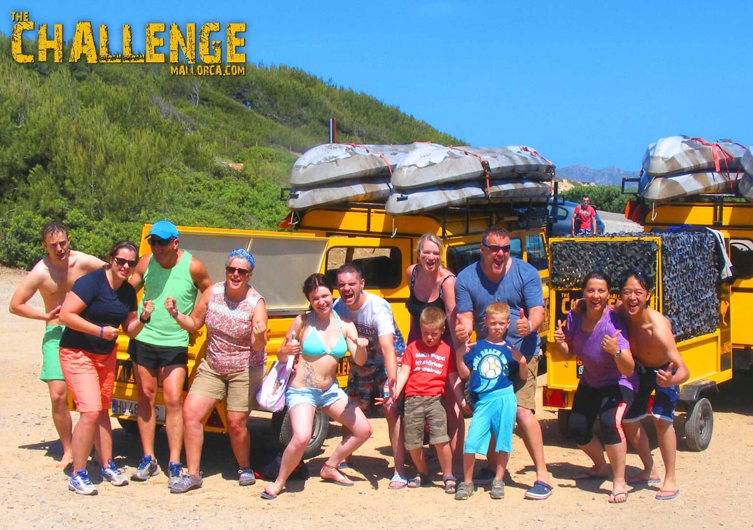 Group of the satisfied clients