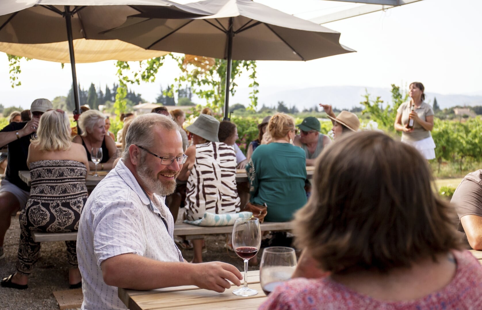 guided tou inside the cellar