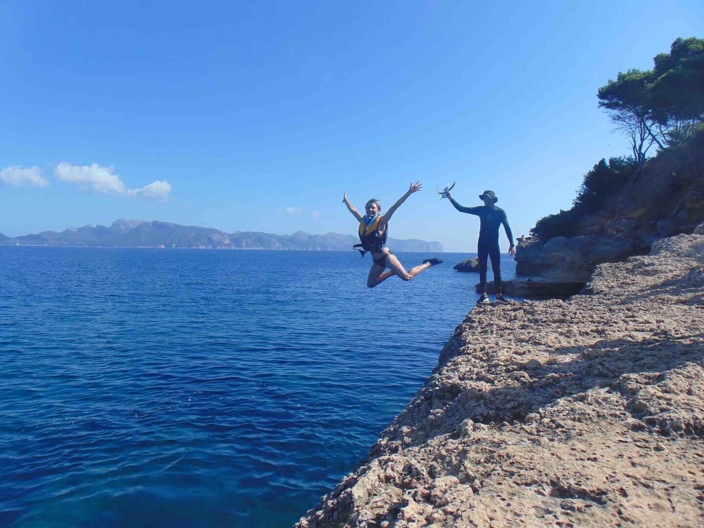 okazja do skoków z klifów